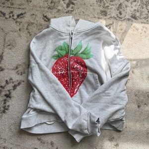 Elwood Strawberry Rectangle Hoodie